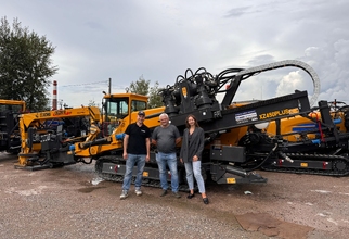 Отгрузка установки горизонтально направленного бурения XCMG XZ450PLUS
